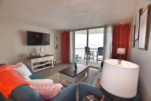 Condo, 1 Bedroom | Living area | Smart TV - 0704 Waters Edge Resort 1 Bedroom Condo by RedAwning (Murrells Inlet)