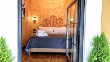 Kamar Double atau Twin Deluks, balkon, pemandangan danau
