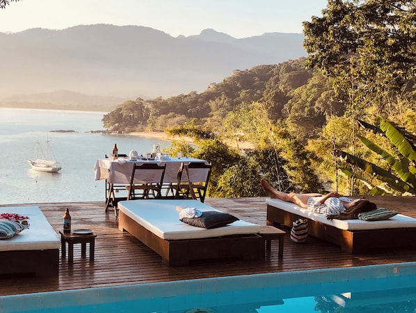 View from property - Pousada Picinguaba (Ubatuba)