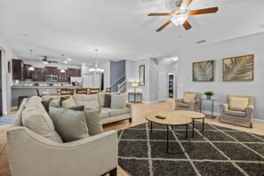 Living area - Star Wars 7 Bed Pool Home With Game Room 7 Bedroom Home by RedAwning (Davenport)