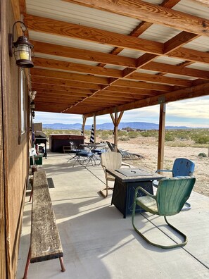 House, 1 Bedroom | Property grounds - Spy Mountain Hideaway On 5 Acres W/ Hot Tub & Privacy! 1 Bedroom Home by RedAwning (Landers)