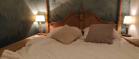 1 slaapkamer, geluiddichte muren, reisbedje, wifi