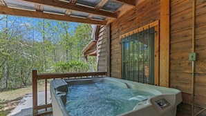 Unclassified image, 4 of 42, button - Stylish Cabin w/ Hot Tub, Games & More! (Sevierville)