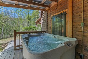 View from property - Stylish Cabin w/ Hot Tub, Games & More! (Sevierville)
