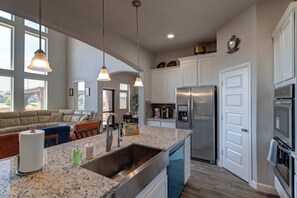 House, Multiple Beds, Hot Tub (Lakeview Mansion) | Private kitchen | Coffee/tea maker