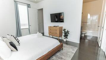 Condo, Multiple Beds, Kitchen, City View (Whiskey Row Modern) | 1 bedroom, individually decorated, individually furnished, bed sheets