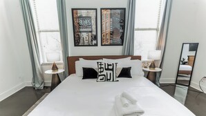 คอนโด, หลายเตียง, ห้องครัว, วิวเมือง (Whiskey Row Modern) | 1 ห้องนอน, ห้องพักตกแต่งอย่างมีเอกลักษณ์, ตกแต่งพิเศษโดยเฉพาะ