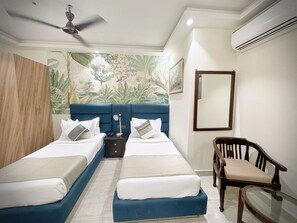 Standard Double or Twin Room | 1 bedroom, in-room safe, iron/ironing board, free WiFi