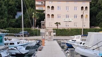 Fassade der Unterkunft