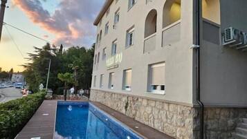 Fassade der Unterkunft