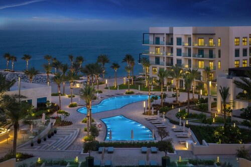 Seafront 4BR Apartment with Assistant Room in The Address Fujairah Residences Block B, Fujairah
