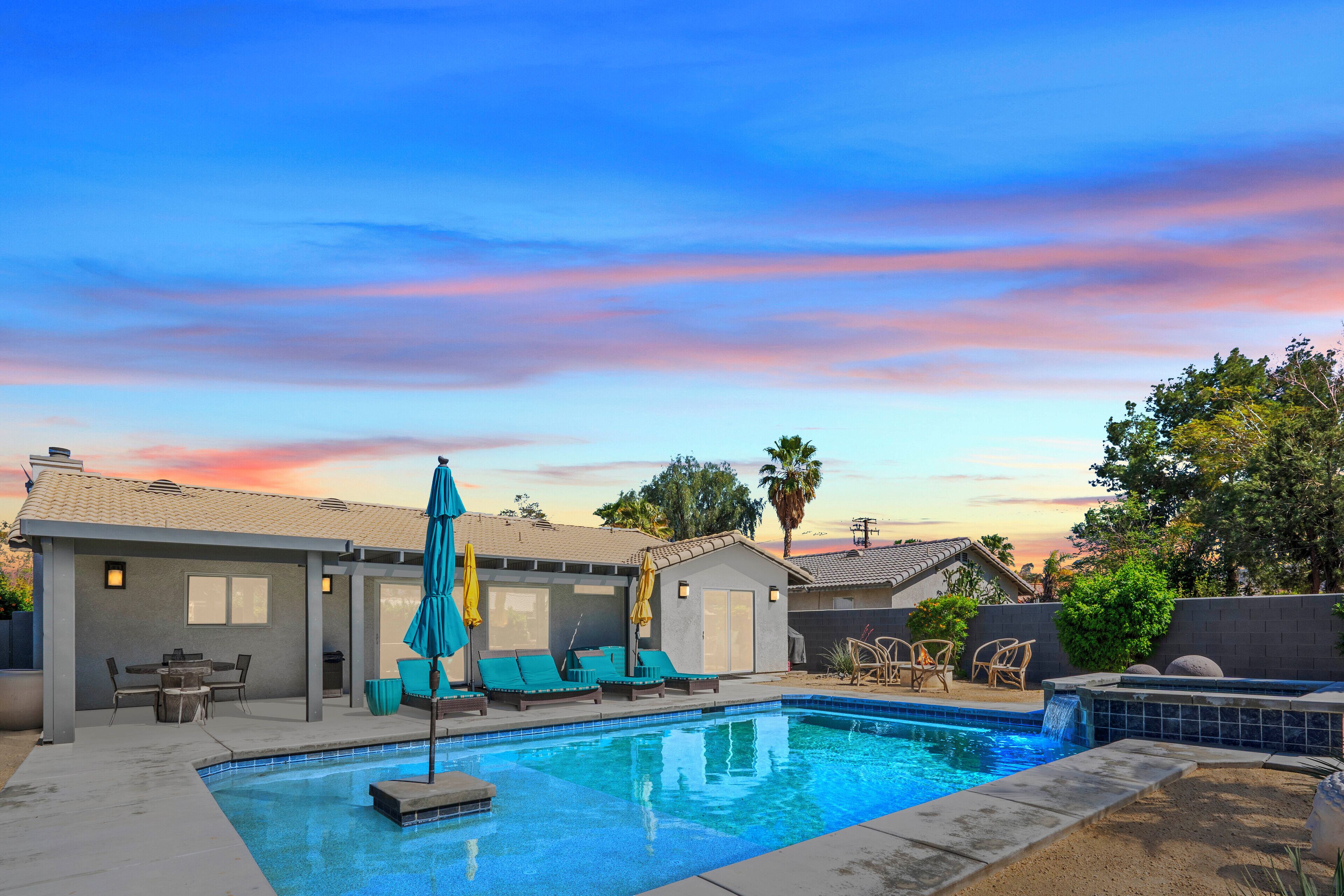 Oasis of Palm Springs – Private Pool, Game Room, and an Unbeatable Location!