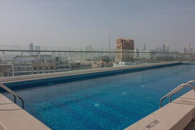 Newly Furnished 1BR | 10mins drive to DXB Airport