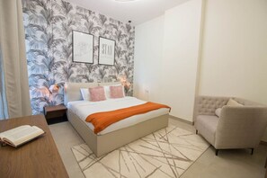 1 Schlafzimmer, Schreibtisch, Bügeleisen/Bügelbrett, kostenloses WLAN