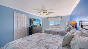 2 bedrooms, iron/ironing board, free WiFi, bed sheets