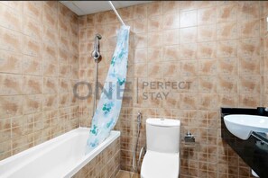 Hair dryer, towels