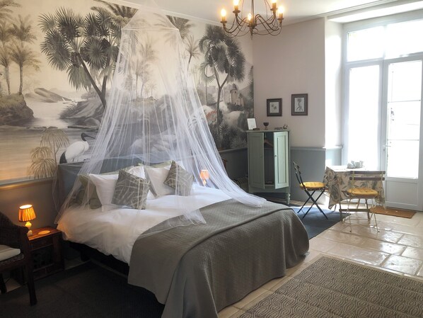 1 chambre, bureau, lit parapluie, Wi-Fi gratuit