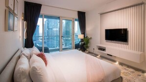1 bedroom, iron/ironing board, WiFi (free), bed sheets
