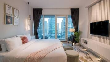 1 Schlafzimmer, BĂŒgeleisen/BĂŒgelbrett, kostenloses WLAN, BettwĂ€sche