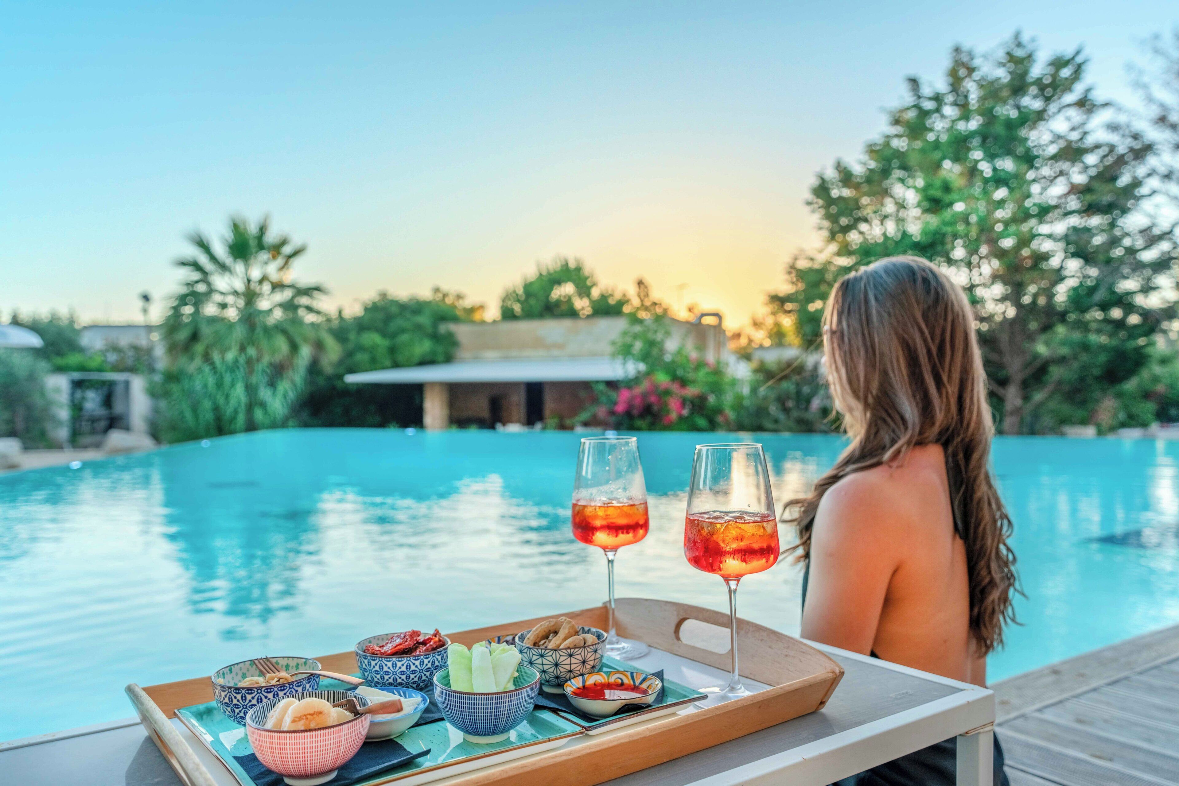 Seasonal outdoor pool