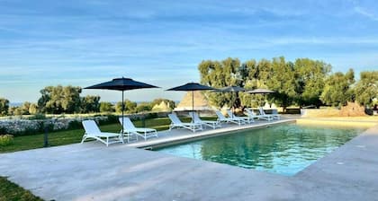 Masseria Celeste Suite Deluxe mangers sea, countryside, hillside