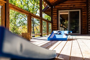 Family Cabin, Mountain View | Balcony