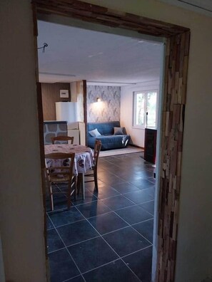 TV connectée, cheminée