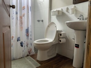 Hair dryer, towels - El Hogar del Torogoz (Concepción de Ataco)