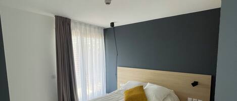 1 soverom, wi-fi, sengetøy og rullestolvennlig