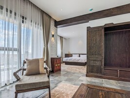 Suite Premier, vista montagna | 1 camera, biancheria da letto di alta qualità