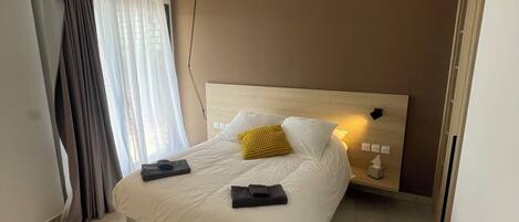 1 soverom, wi-fi, sengetøy og rullestolvennlig