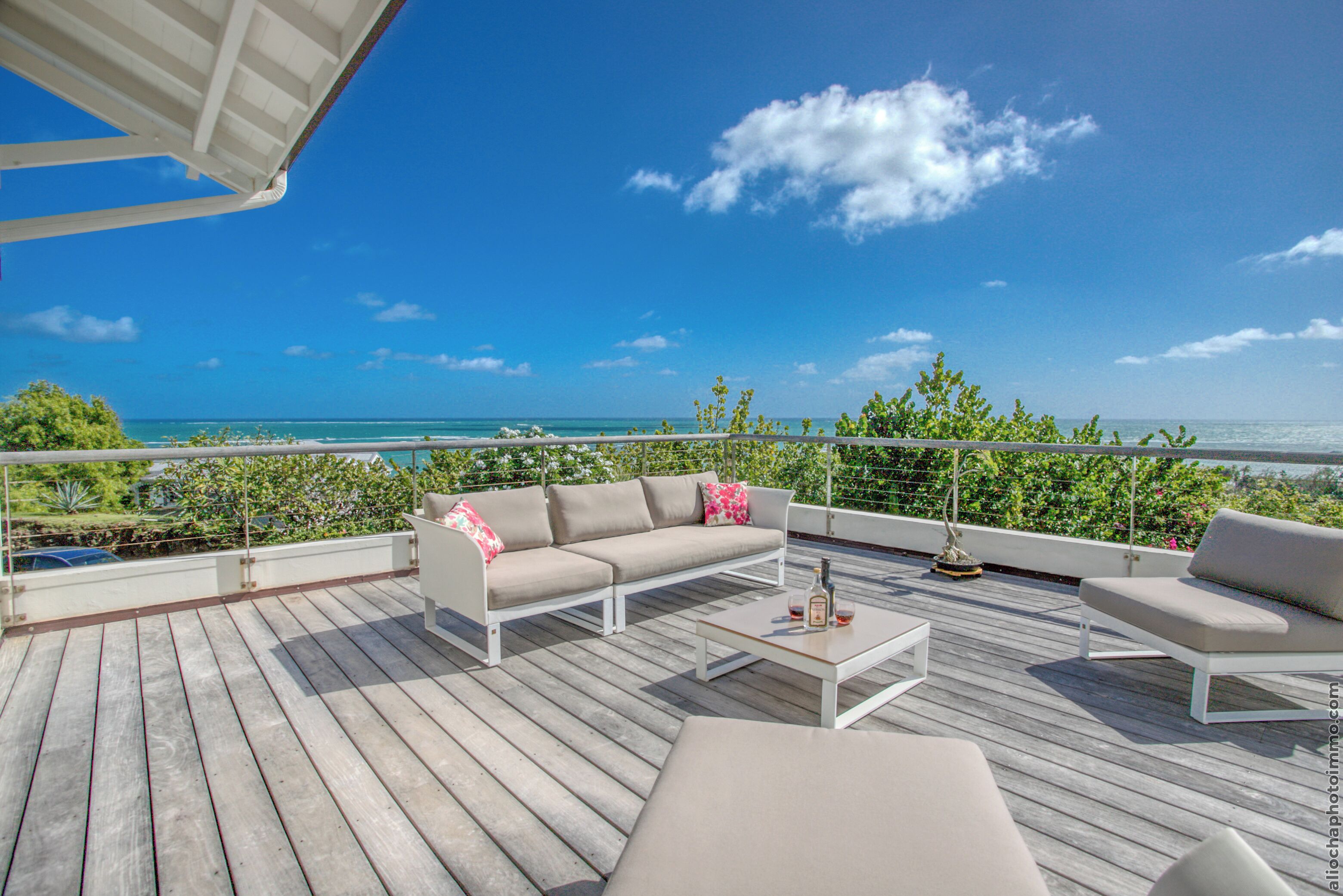 Luxury Villa, Sea View | Terrace/patio