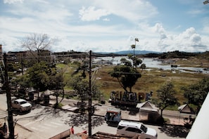 Vista desde la propiedad