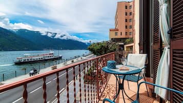 Blick von der Unterkunft