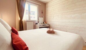 2 chambres, fer et planche Ă repasser, Wi-Fi, draps fournis