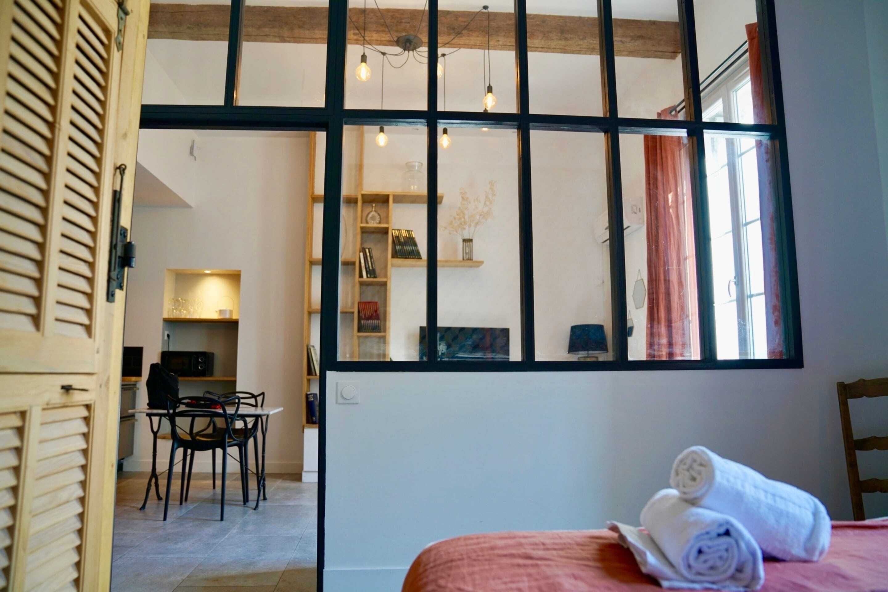 Deluxe appartement, uitzicht op de binnenplaats