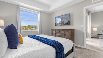 2 bedrooms, travel crib, WiFi, bed sheets
