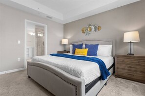 2 bedrooms, travel cot, WiFi, bed sheets