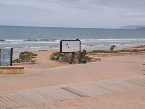 Sun-loungers, beach towels