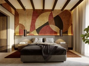 4 habitaciones, tabla de planchar con plancha, wifi y ropa de cama 