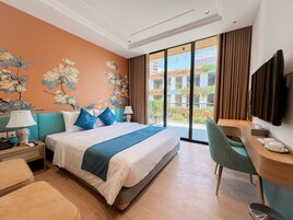 Habitación Business doble | Mobiliario individual, escritorio, espacio para trabajar con un portátil