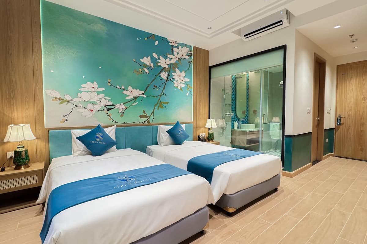 럭셔리 더블룸 또는 트윈룸 | 암막 커튼, 무료 WiFi