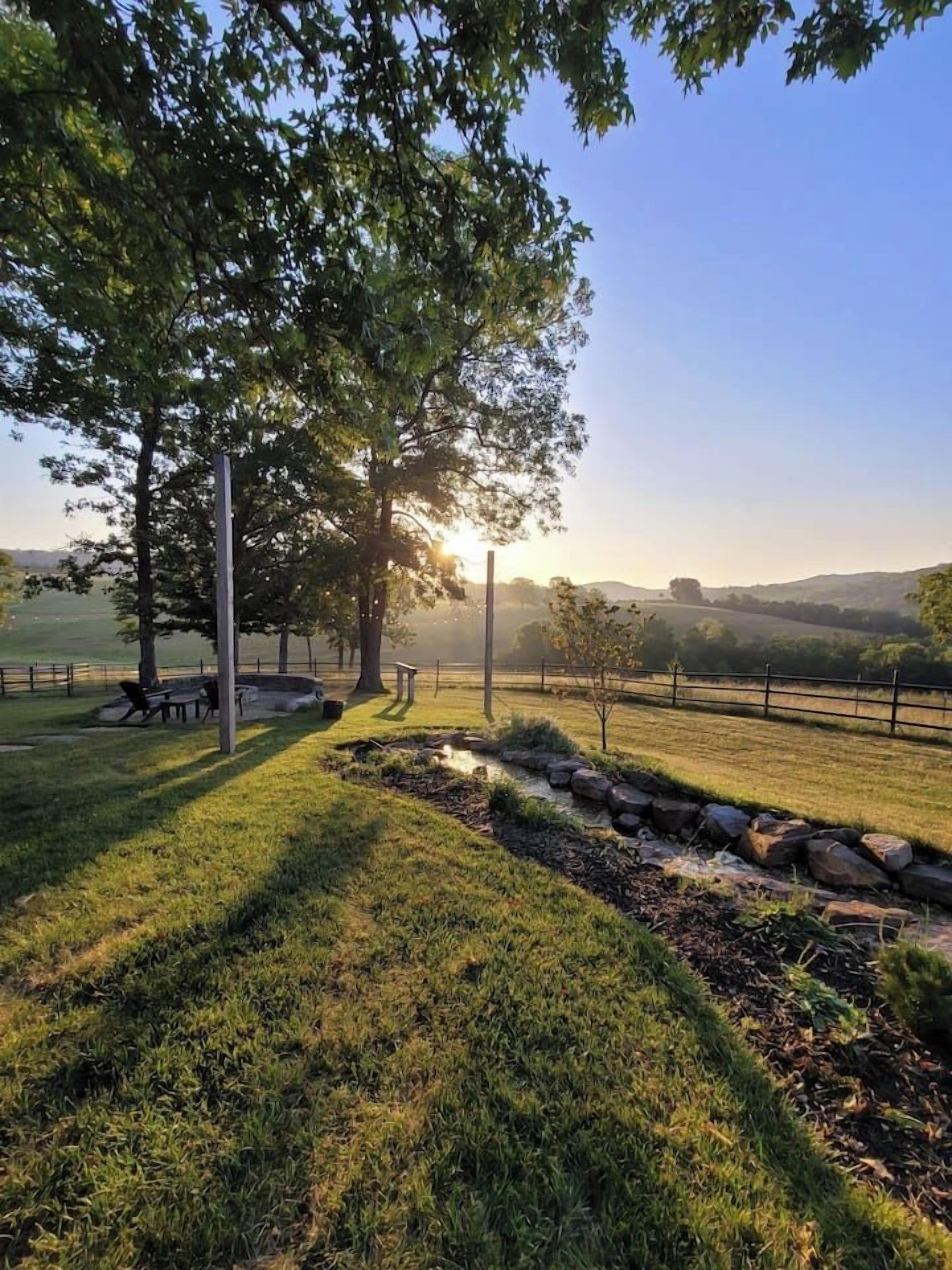 Overnattingsstedets uteområder