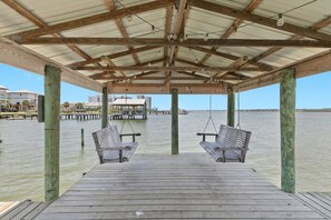 Terrace/patio - Gulf Views at Lagoon Landing Condo (Gulf Shores)