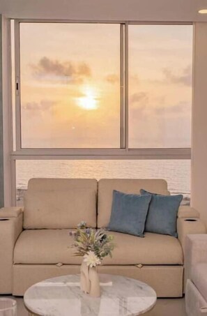 Living area - 6O Encanto Rentals @ Sunno Beach

 (La Boquilla)