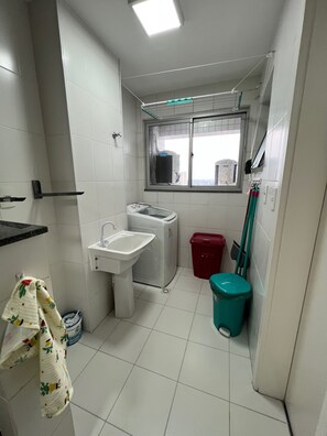Towels, soap, toilet paper