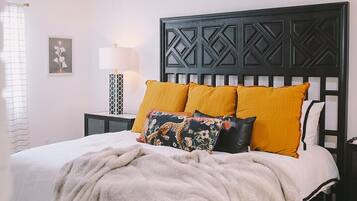 4 slaapkamers, een strijkplank/strijkijzer, wifi, beddengoed