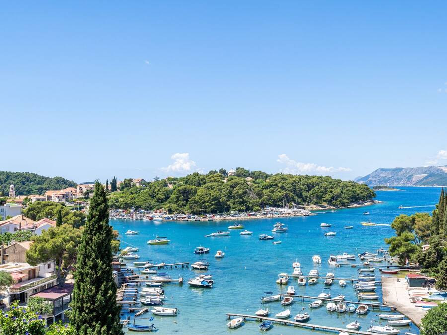 Leilighet (Apartment Sunset Cavtat-Two Bedroom A) | Utsikt fra overnattingsstedet
