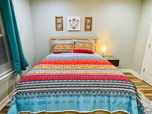 2 soverom, strykejern/-brett, wi-fi og sengetøy