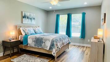 2 chambres, fer et planche Ă repasser, Wi-Fi, draps fournis